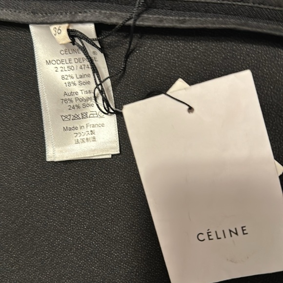 CELINE Aline Wrap Skirt Size 36 NWT - Picture 8 of 8